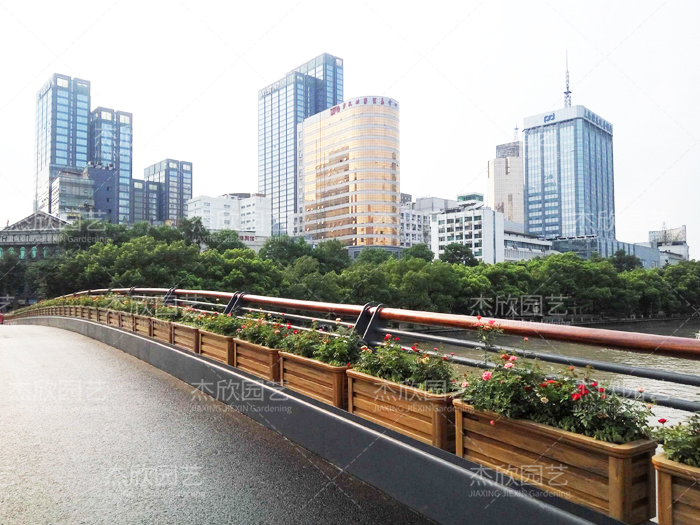 橋梁花箱浙江甯波案例
